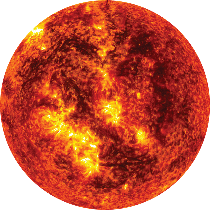 Sun. Elements of This Image Furnished by NASA.