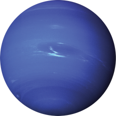 Neptune. Elements of This Image Furnished by NASA.